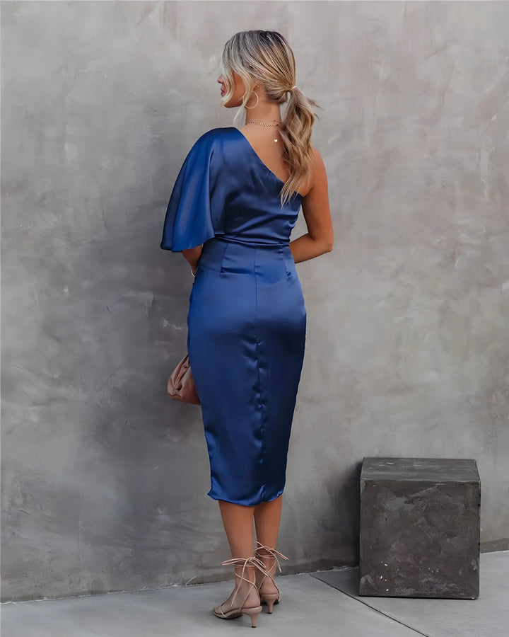 Allegra™ | Elegantes Partykleid aus Seide MOKKAKAI
