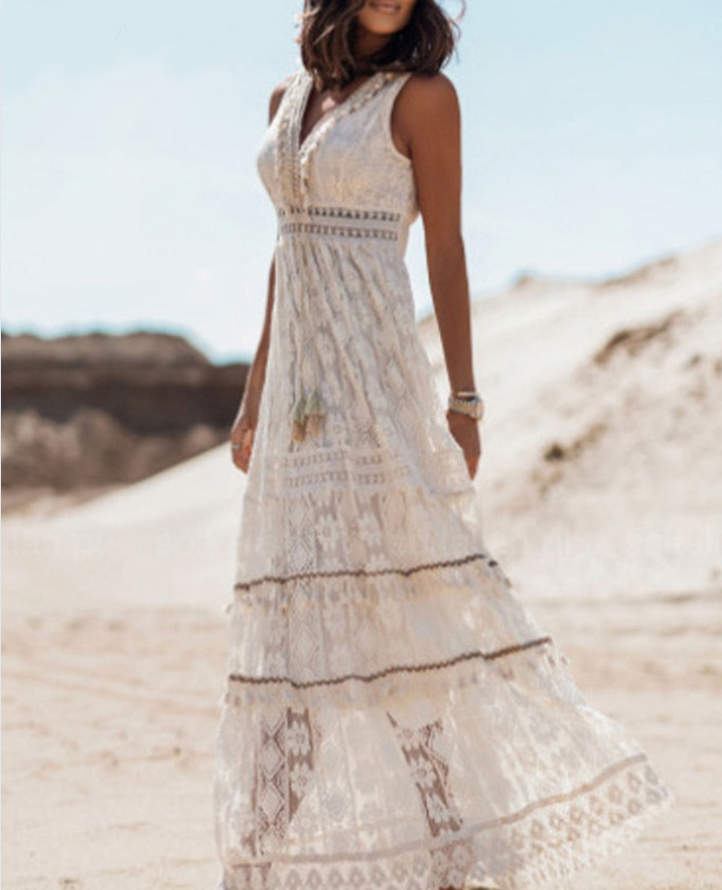 Mia™ | Elegantes Boho-Kleid MOKKAKAI
