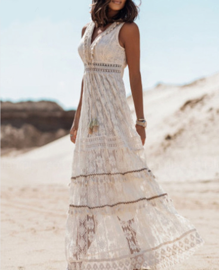 Mia™ | Elegantes Boho-Kleid MOKKAKAI