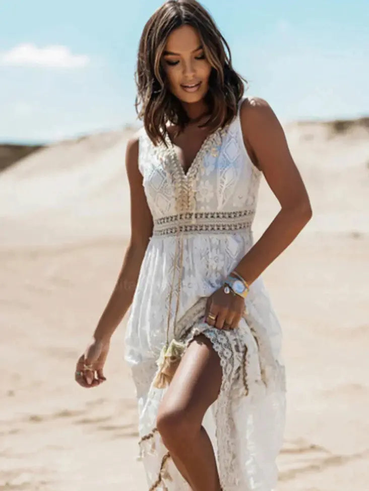 Carmina™ | Elegantes Boho-Kleid MOKKAKAI