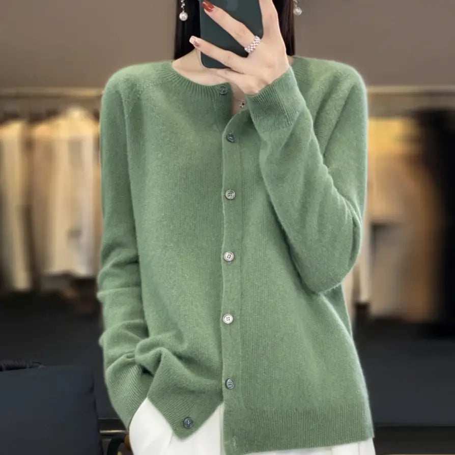 Leonie | Merinowoll-Cardigans MOKKAKAI