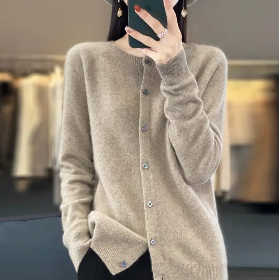 Leonie | Merinowoll-Cardigans MOKKAKAI