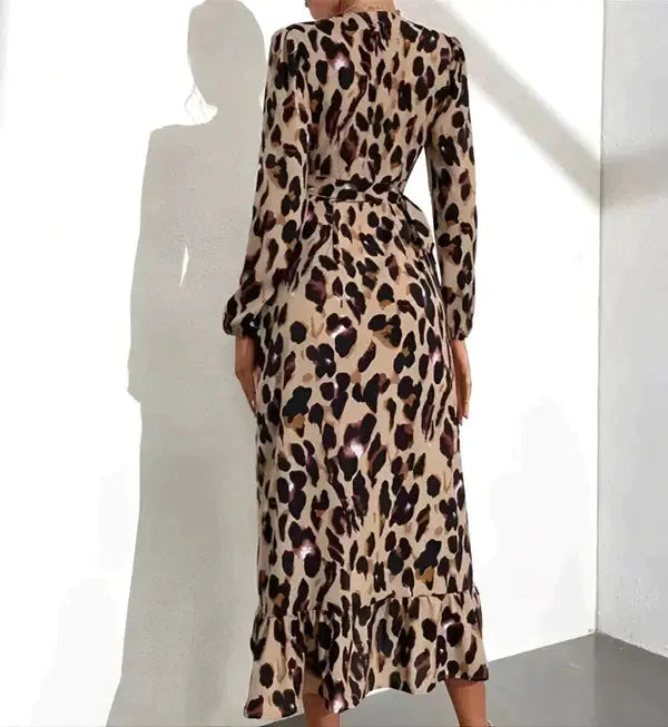 Lisandra™ | Kleid mit V-Ausschnitt MOKKAKAI