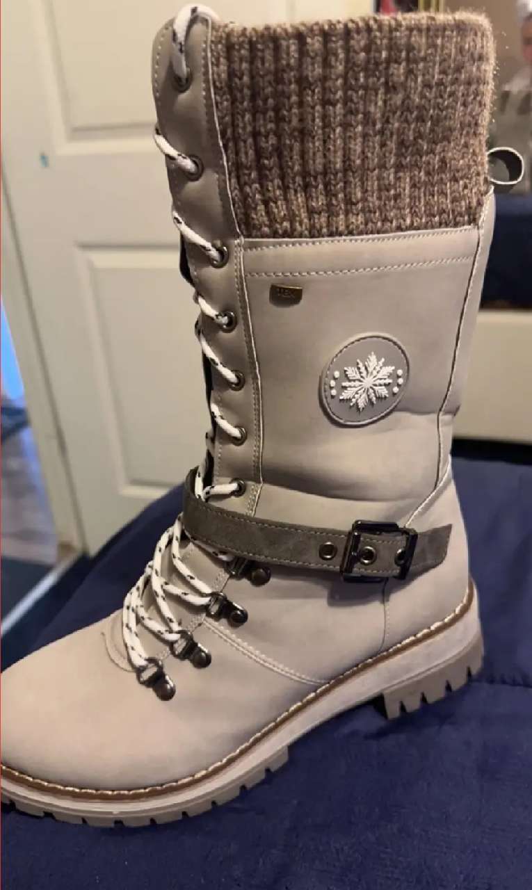 Wasserdichte Knie - Schneestiefel Für Damen – Ansicht 17