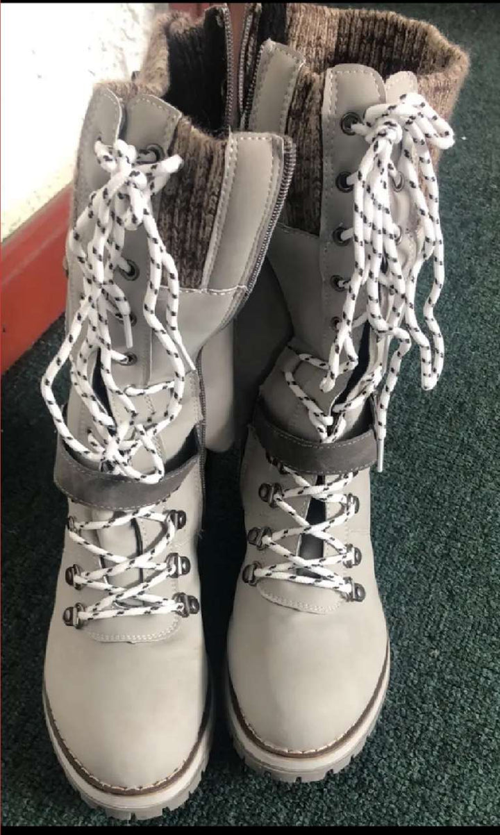 Wasserdichte Knie - Schneestiefel Für Damen – Ansicht 18
