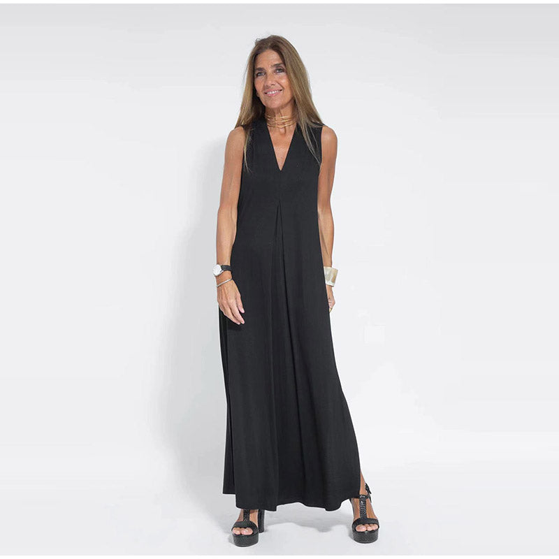 Leila™ | Elegantes langes Kleid + Gratis passender Cardigan MOKKAKAI