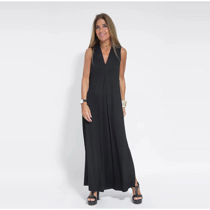 Leila™ | Elegantes langes Kleid + Gratis passender Cardigan MOKKAKAI