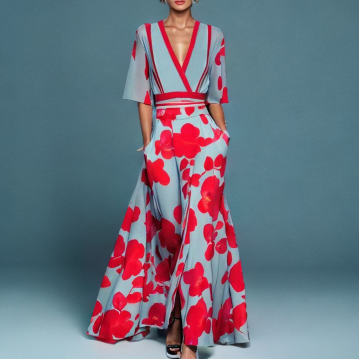 Alicia™ | Elegantes Ärmelkleid MOKKAKAI
