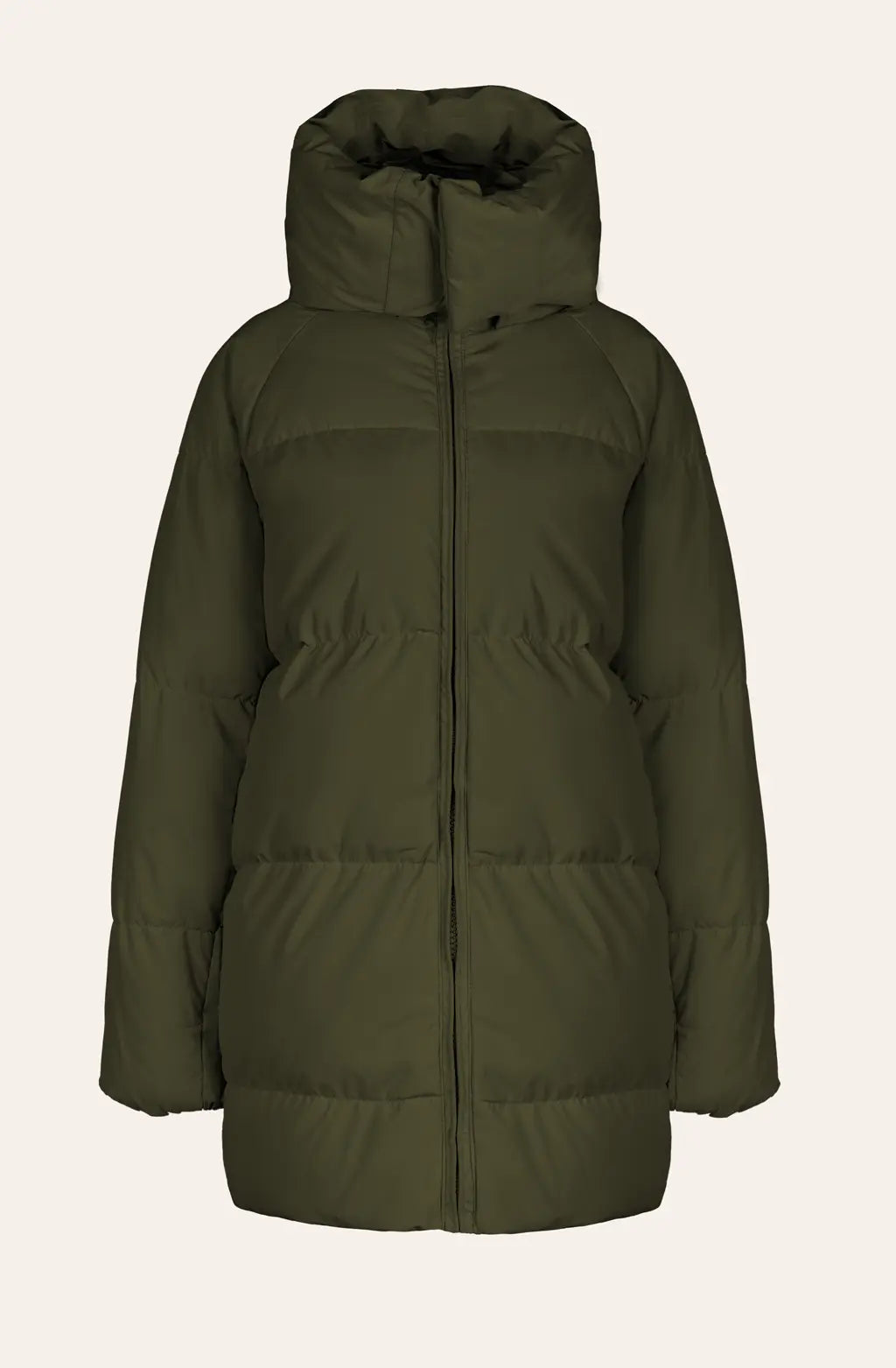Villars - Steppjacke mit Kapuze (Khaki) MOKKAKAI