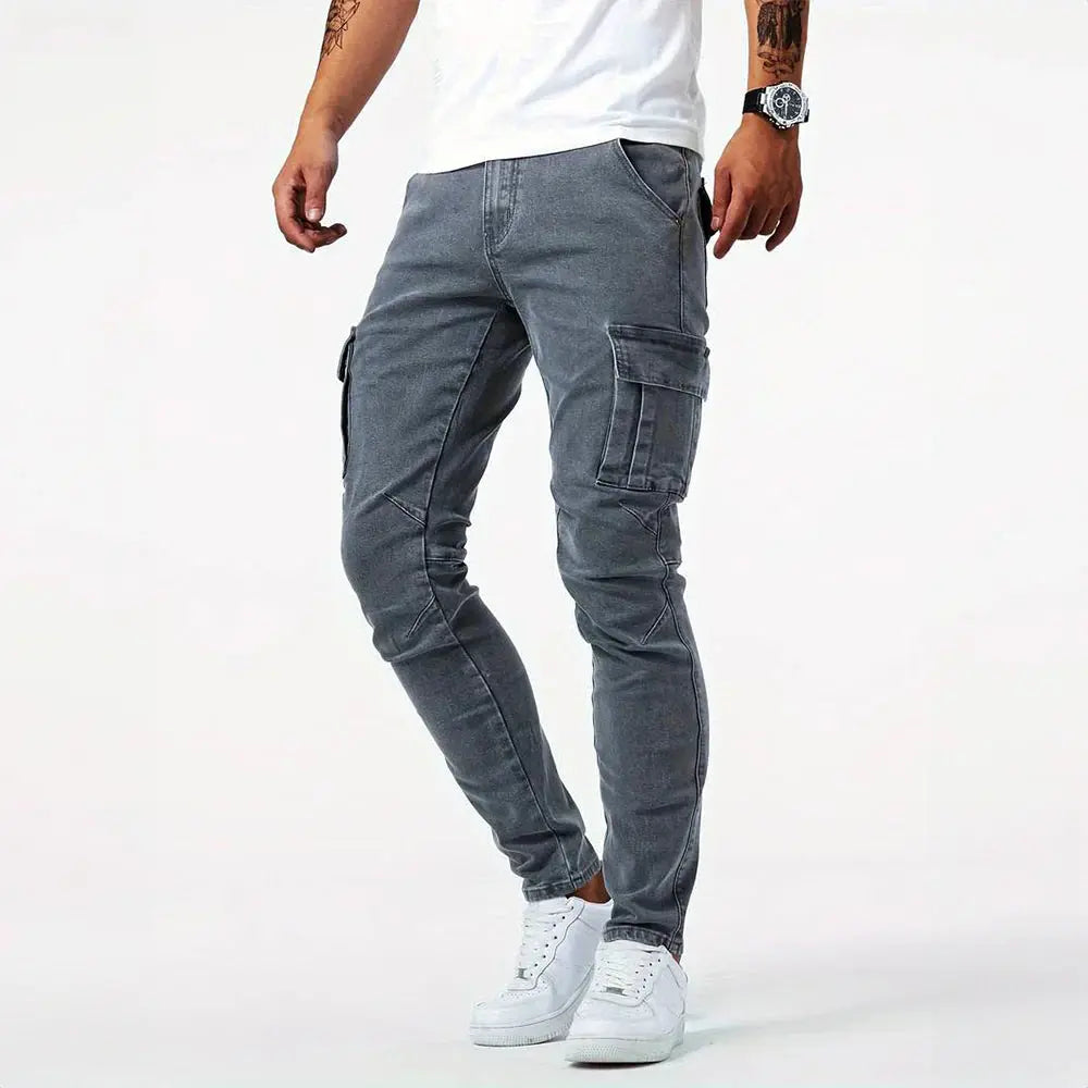 XAVIER™ – Cargo-Jeans MOKKAKAI