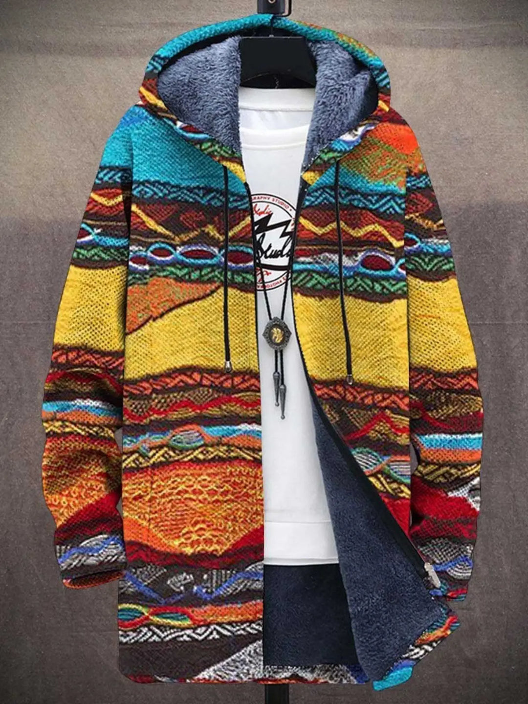 Leiara | Kunstvoll bedruckte Jacke MOKKAKAI