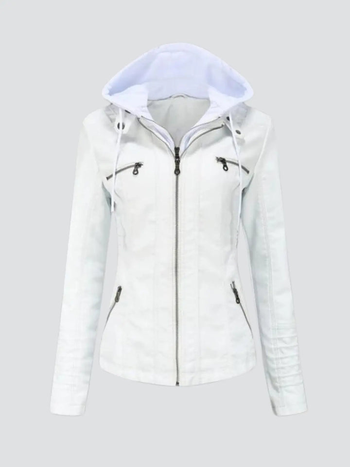 Kayla - Bequeme Lederjacke MOKKAKAI