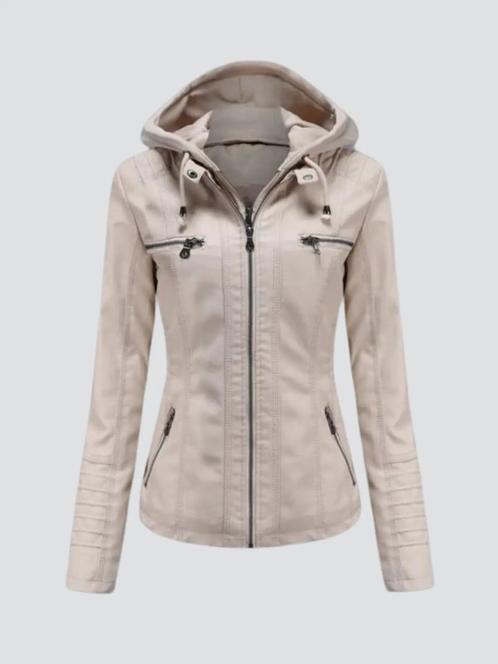Kayla - Bequeme Lederjacke MOKKAKAI