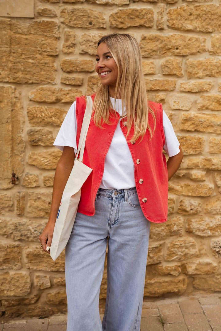 Lina™ – Di luftigi Sommerweste mit Stil MOKKAKAI