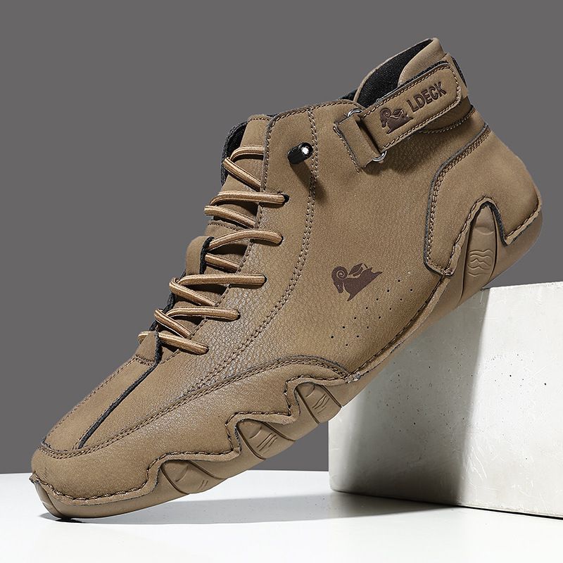 Ultra - Bequemer Rutschfester Barfußschuh Aus Echtem Leder (Unisex) – Ansicht 16