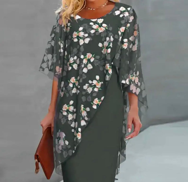 Aurelia™ | Blumiges Kleid MOKKAKAI