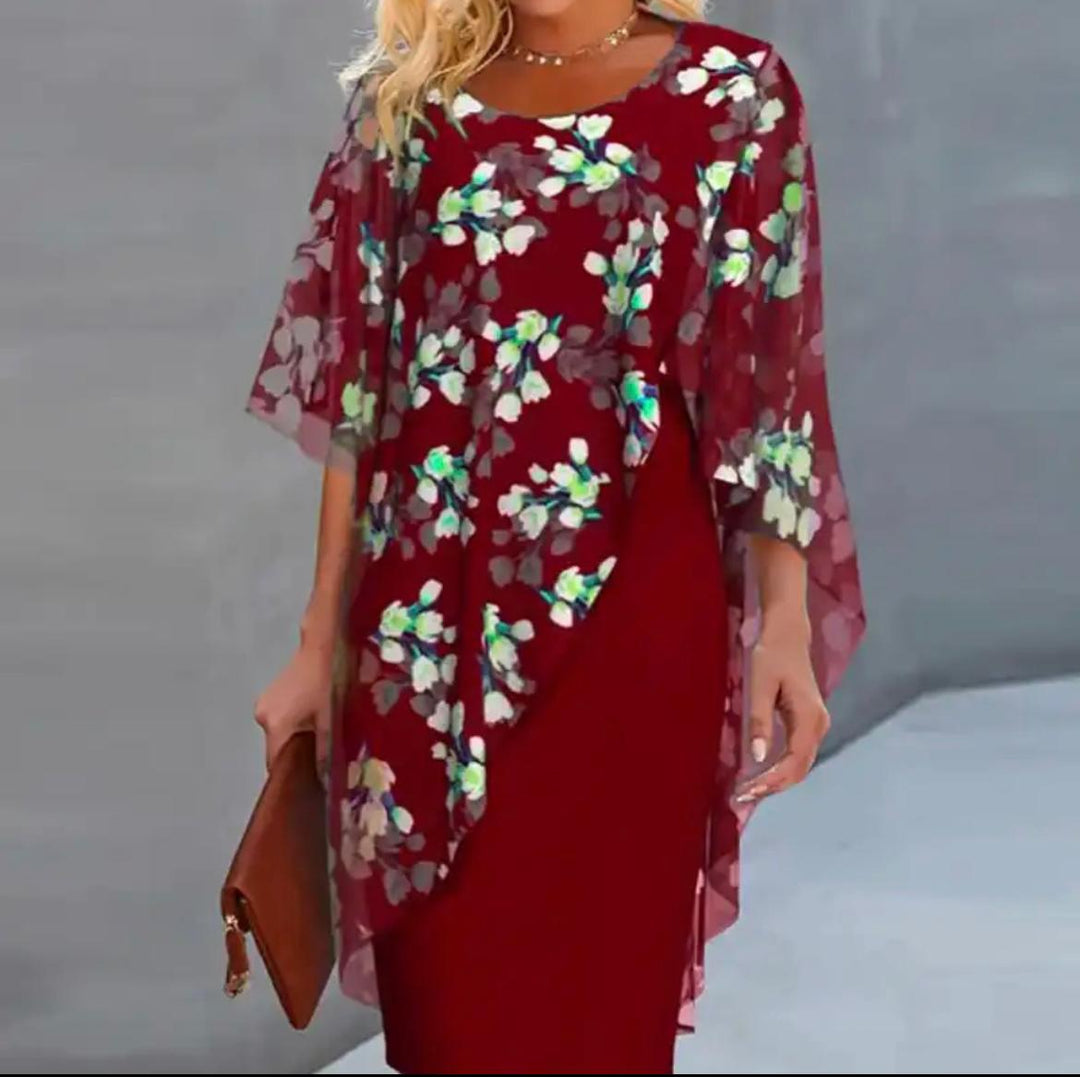 Aurelia™ | Blumiges Kleid MOKKAKAI
