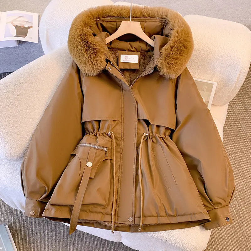 Armi™ - Elegante winterjas met bont MOKKAKAI