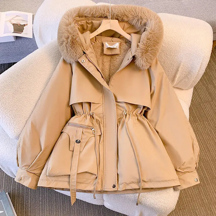 Armi™ - Elegante winterjas met bont MOKKAKAI