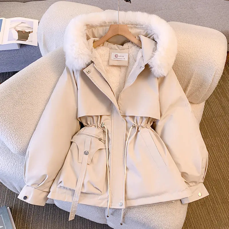 Armi™ - Elegante winterjas met bont MOKKAKAI