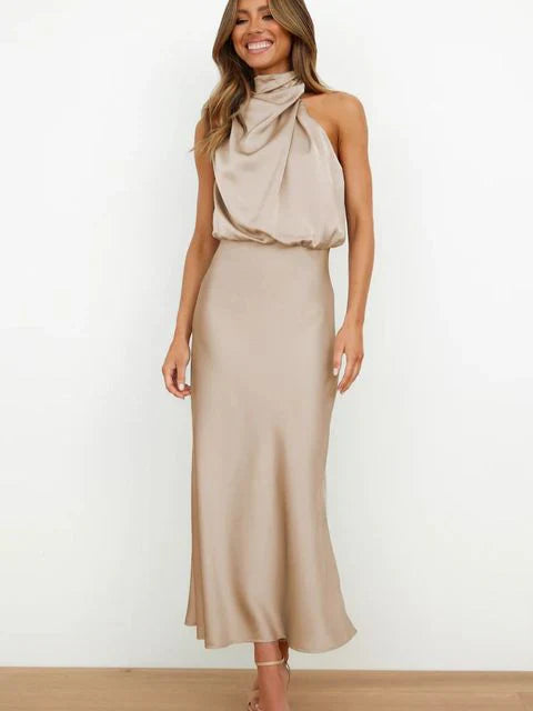 Benthe - Off-Shoulder Midi-Kleid MOKKAKAI