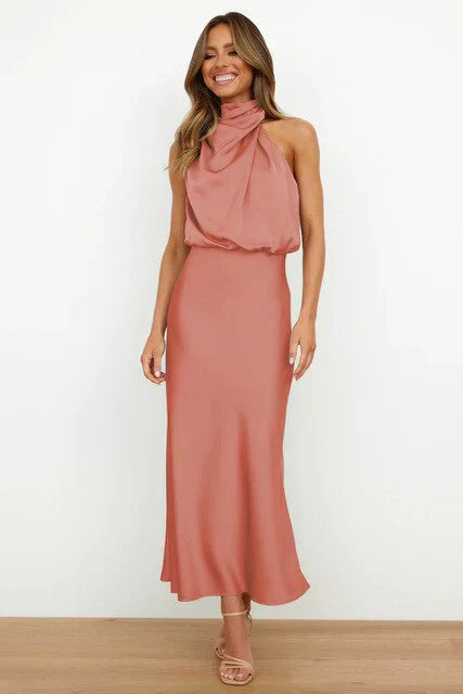 Benthe - Off-Shoulder Midi-Kleid MOKKAKAI