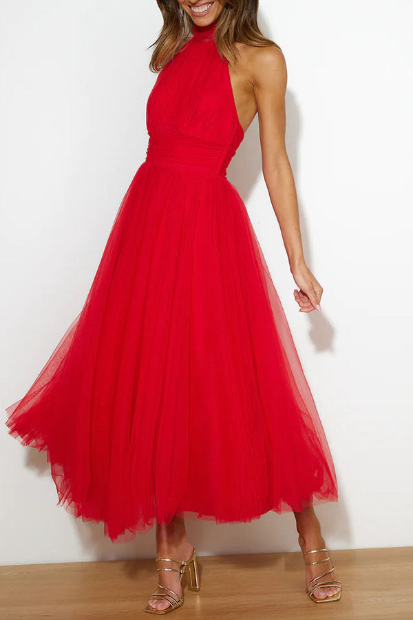 Fary™ | Kleid mit langem Rock MOKKAKAI