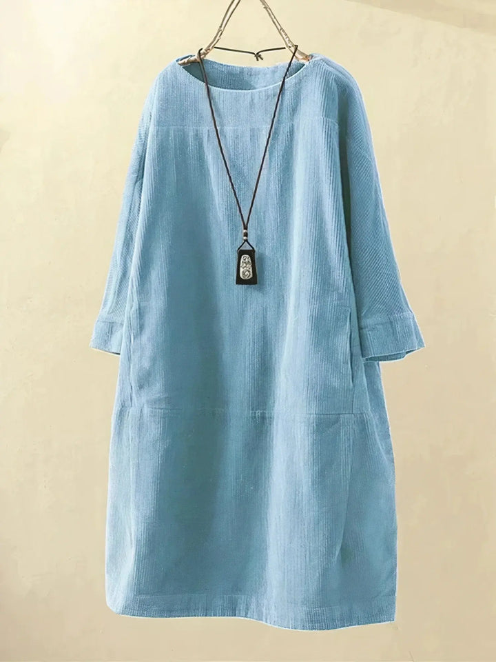 Amelia - Elegantes Herbstkleid MOKKAKAI