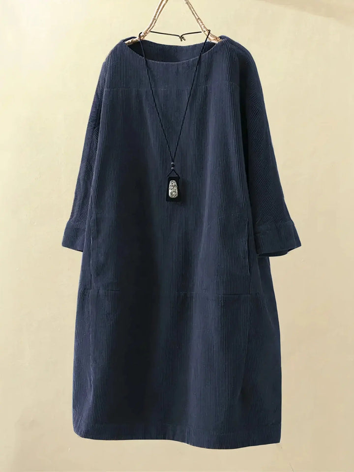 Amelia - Elegantes Herbstkleid MOKKAKAI