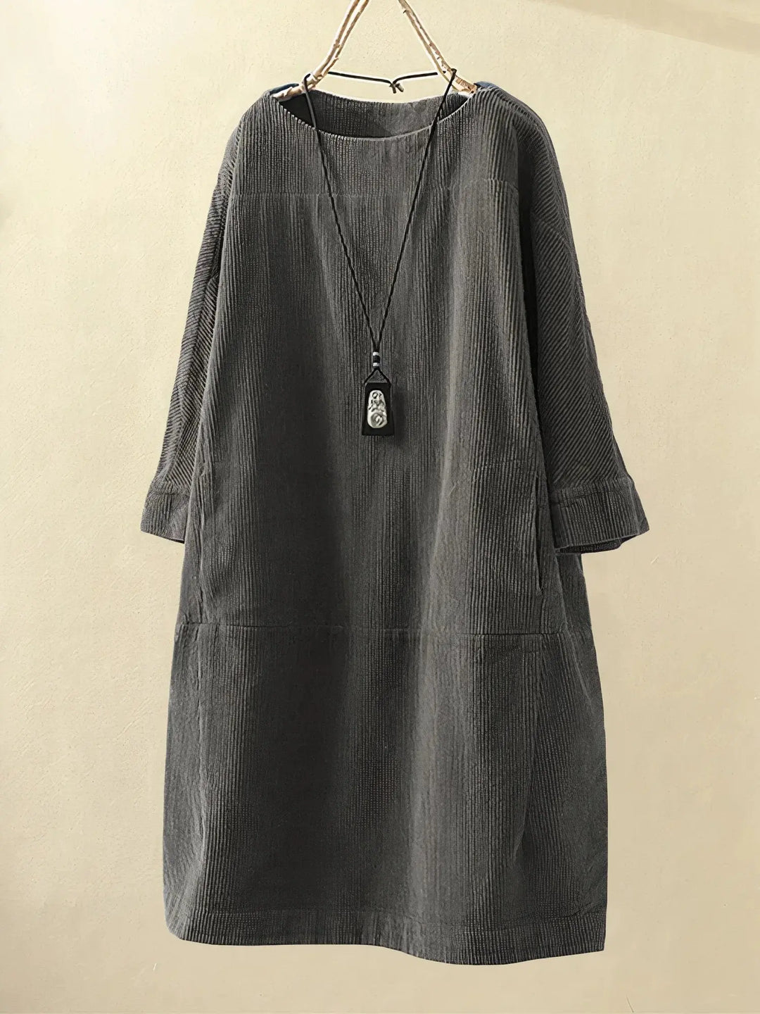 Amelia - Elegantes Herbstkleid MOKKAKAI