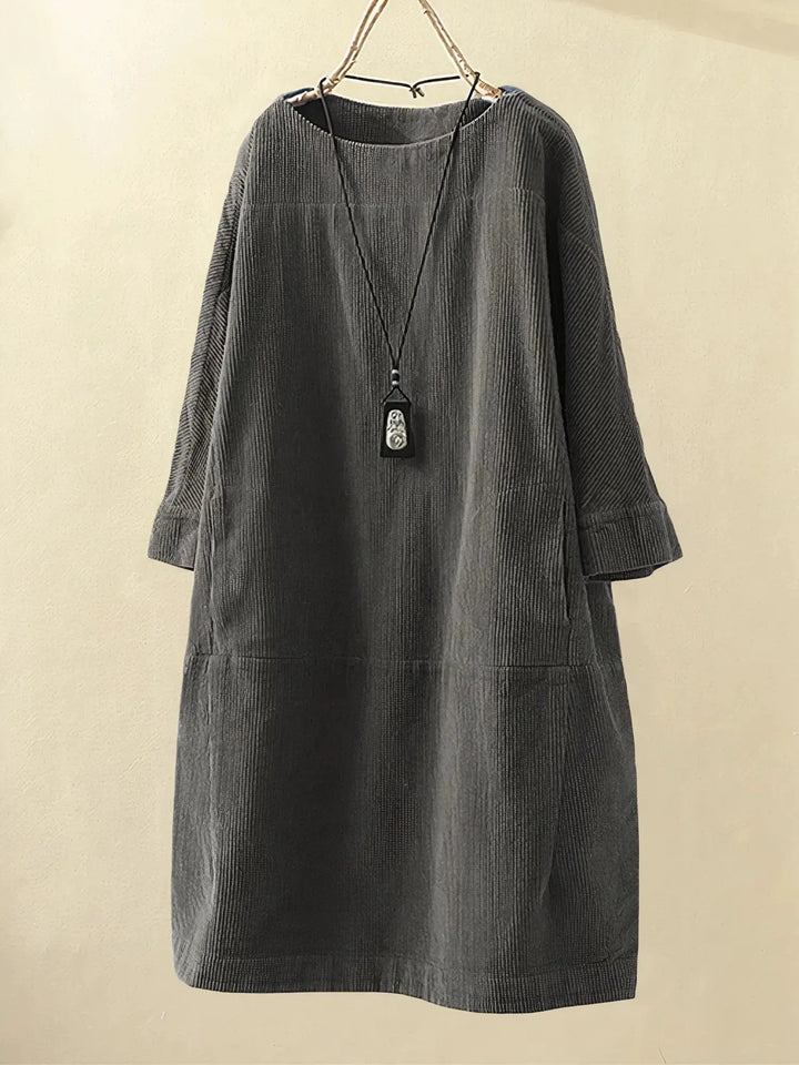 Amelia - Elegantes Herbstkleid MOKKAKAI