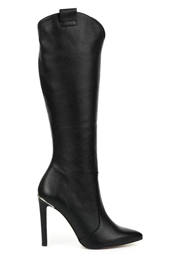 Mylene | Elegante Lederstiefel – Ansicht 9