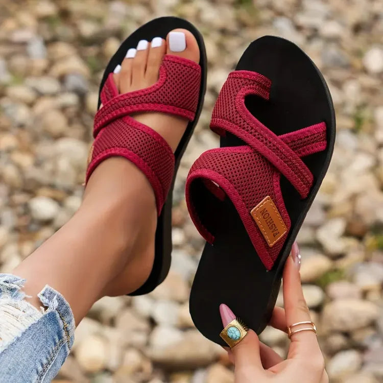 Celia™ | Gleitsandalen aus perforiertem Mesh – Ansicht 5
