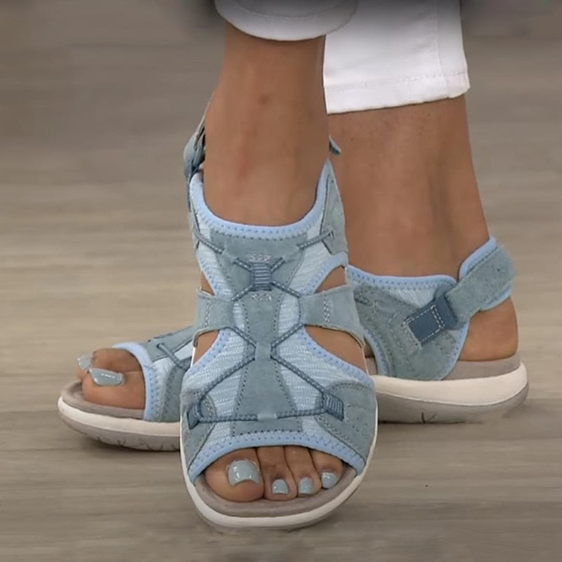 Daphne™ | Verstellbare Sommersandalen mit Fußgewölbestütze MOKKAKAI
