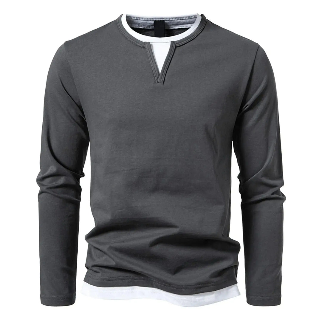 Tomy Kent Langarm Henley MOKKAKAI