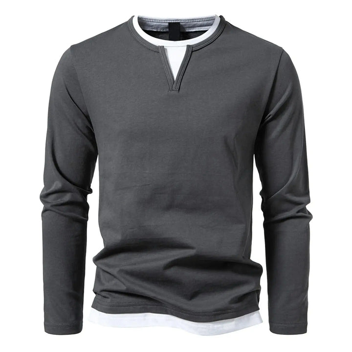 Tomy Kent Langarm Henley MOKKAKAI