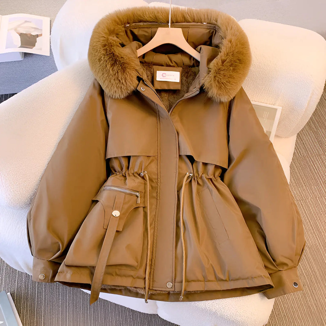 Olive | Eleganter Wintermantel MOKKAKAI