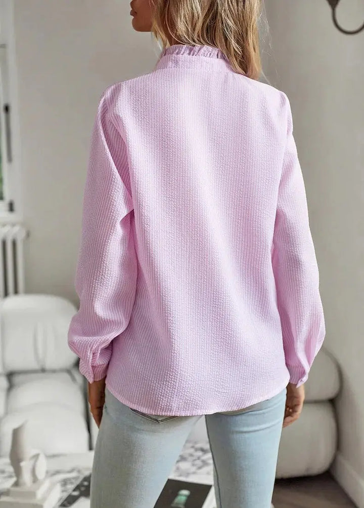 Lisbeth™ | Elegante langärmelige Bluse MOKKAKAI