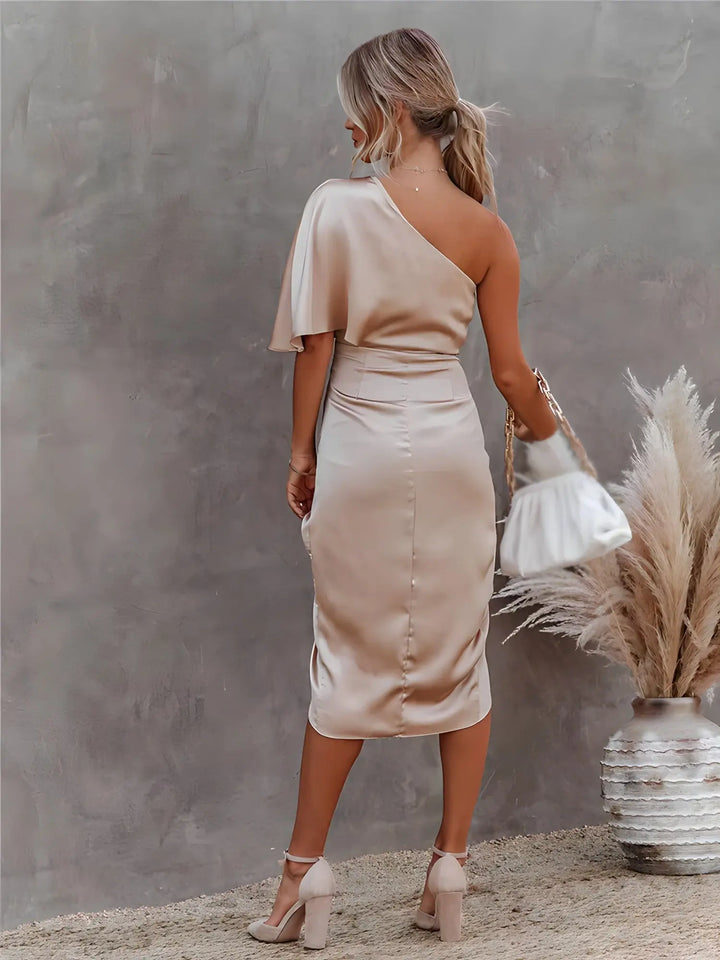 Allegra™ | Elegantes Partykleid aus Seide MOKKAKAI