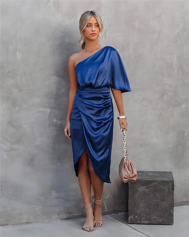 Allegra™ | Elegantes Partykleid aus Seide MOKKAKAI
