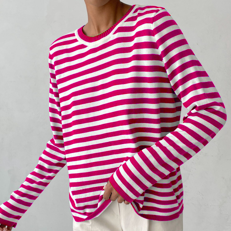Dagmar™ | Elegantes gestreiftes Damen-T-Shirt MOKKAKAI