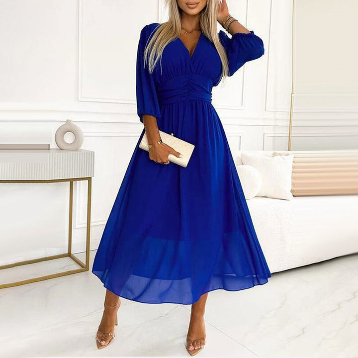 Leonie™ | Leichtes Chiffon-Sommerkleid MOKKAKAI
