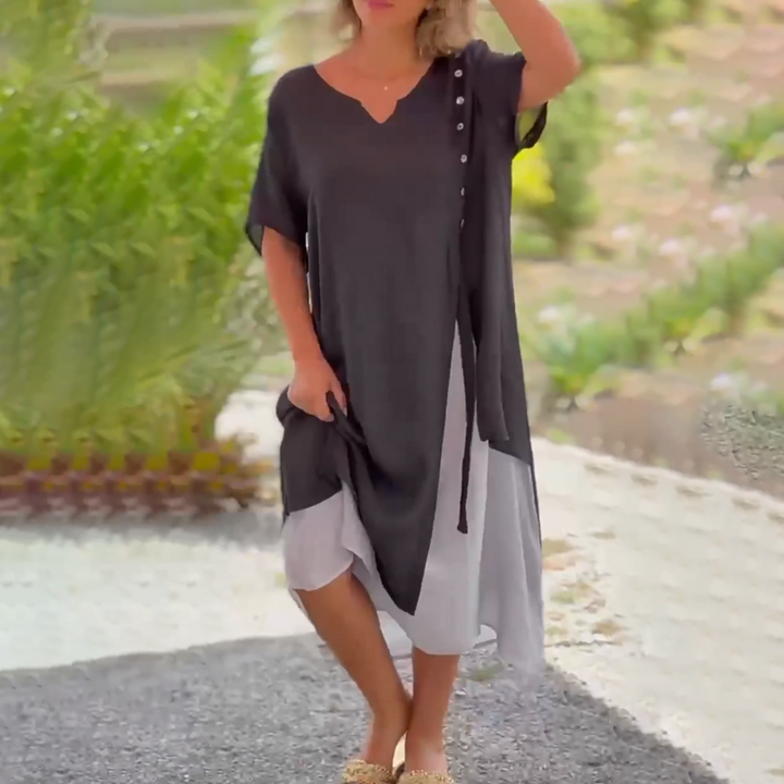 Amina™ | Stilvolles Kleid MOKKAKAI