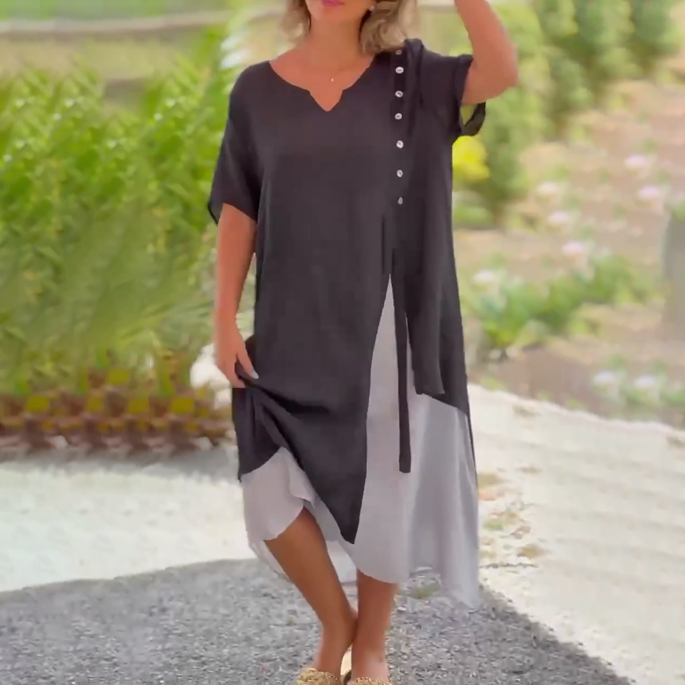 Amina™ | Stilvolles Kleid MOKKAKAI