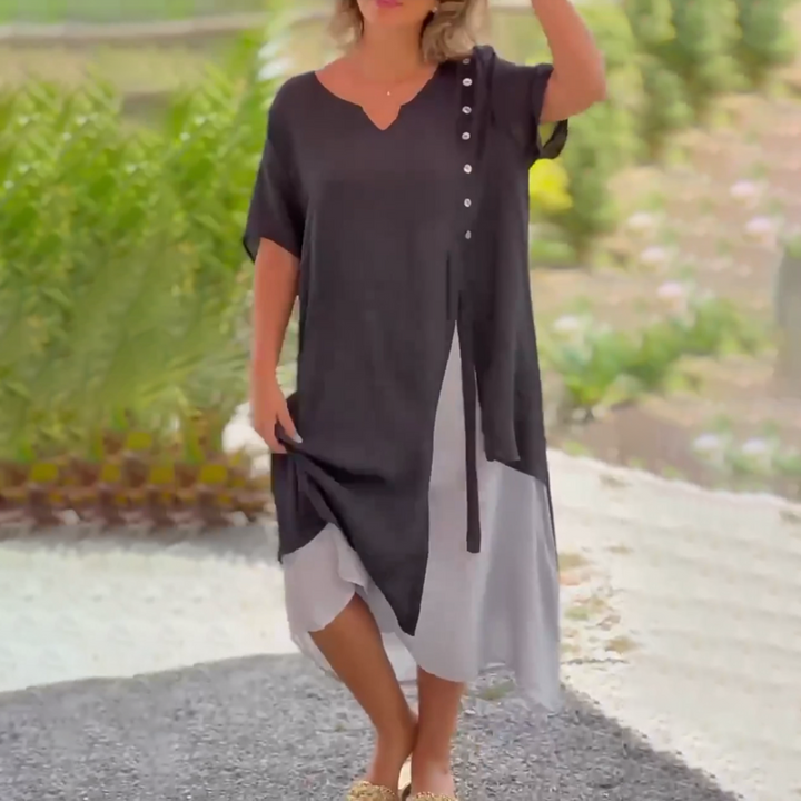 Amina™ | Stilvolles Kleid MOKKAKAI