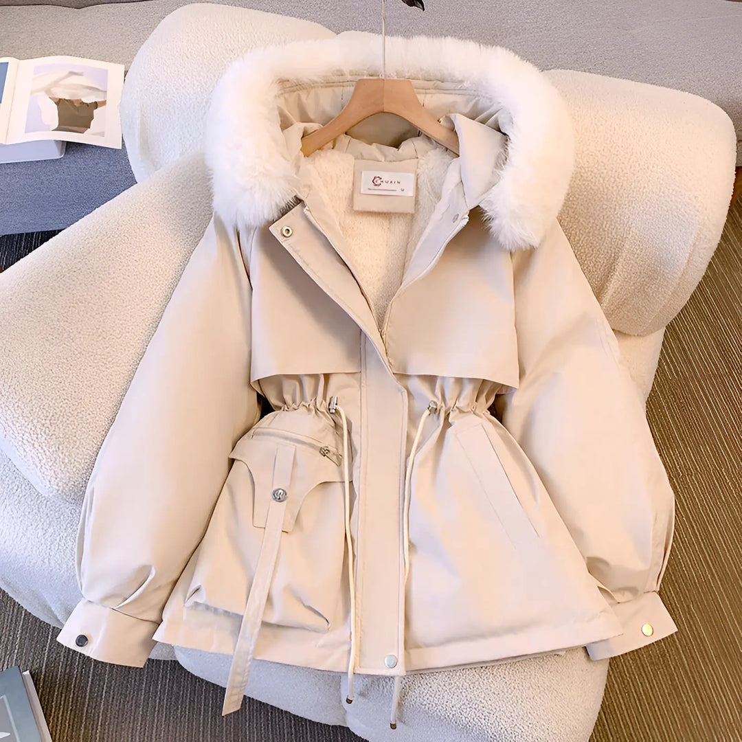 Olive | Eleganter Wintermantel MOKKAKAI