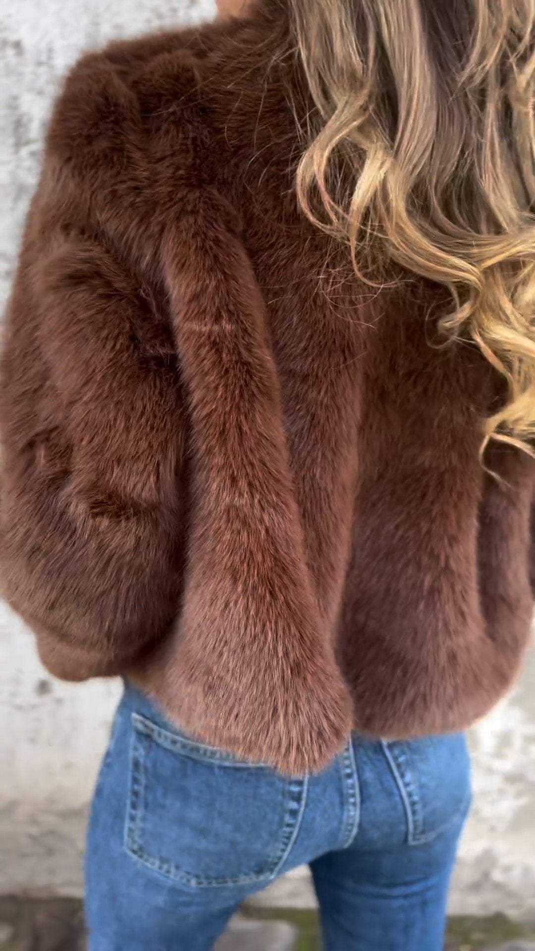 Sarah - Faux Fur Jacket MOKKAKAI