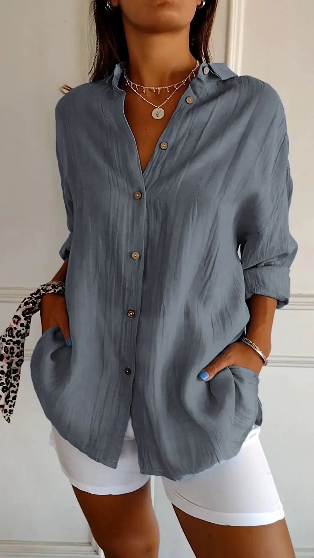 Saskia™ | Elegantes Damen-Shirt MOKKAKAI