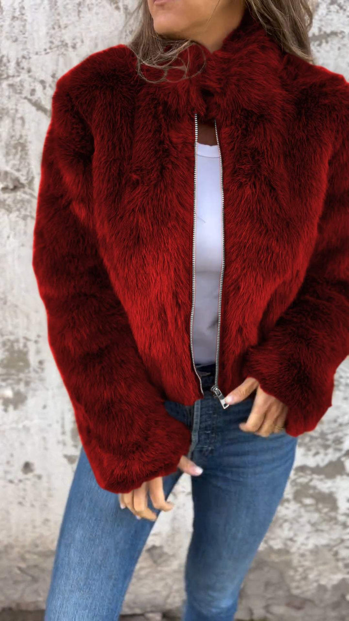 Sarah - Faux Fur Jacket MOKKAKAI