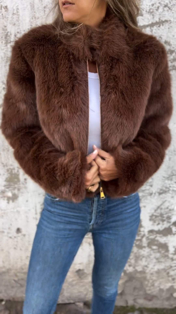 Sarah - Faux Fur Jacket MOKKAKAI